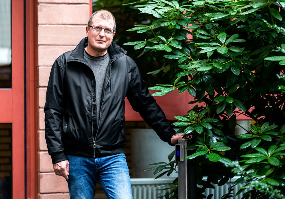 Monitor_larm_00_Header Mikael, ordförande i styrelsen på BRF Plantagegatan